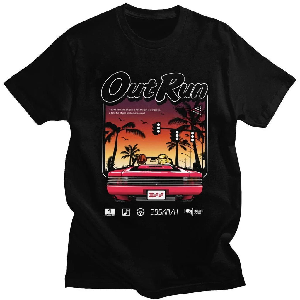 90s Vintage Out Run Top T-Shirt