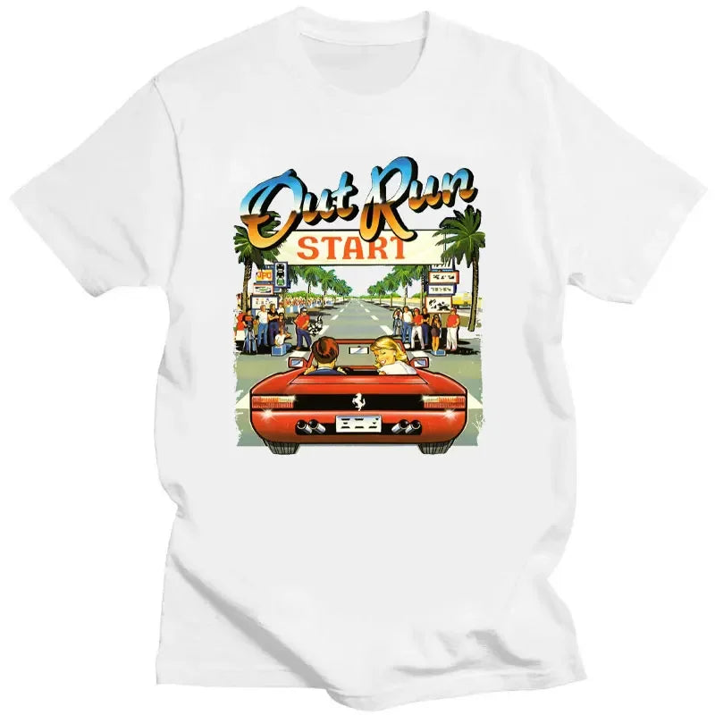 90s Vintage Out Run Top T-Shirt